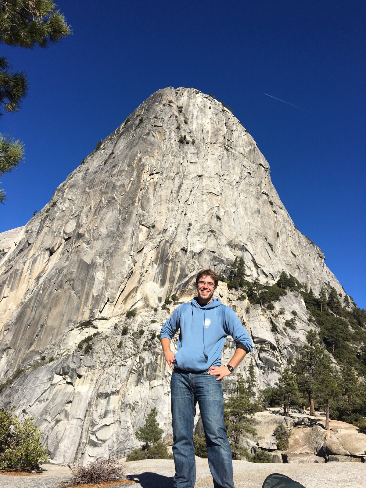 Pablo M. Olmos in Yosemite